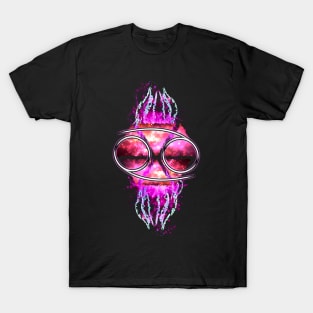 Cancer Zodiac - Pink Abstract T-Shirt